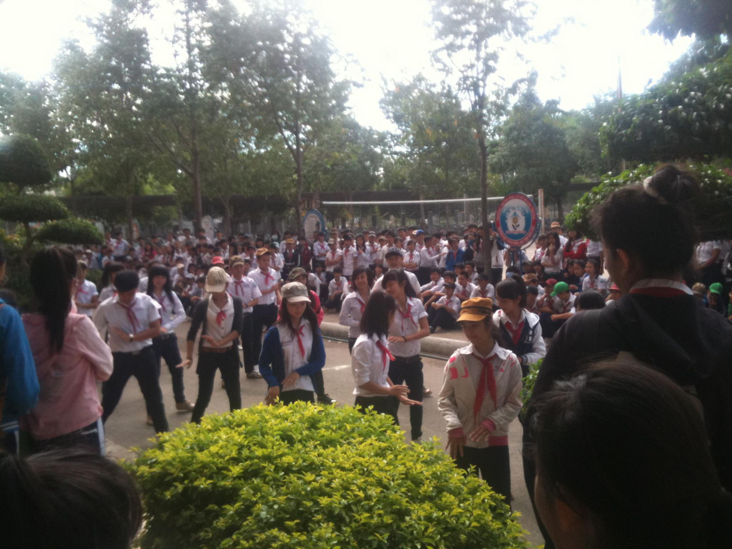 Dân ca dân vũ trường THCS Quang Trung